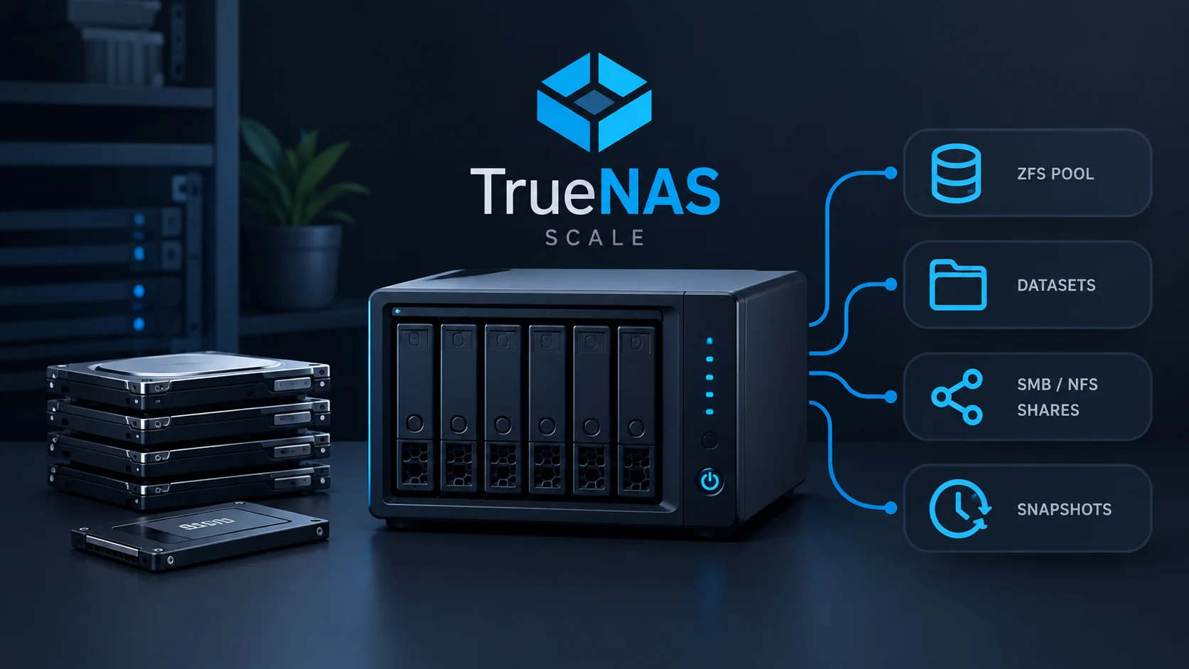Featured image of post Build and install of my NAS with TrueNAS Scale