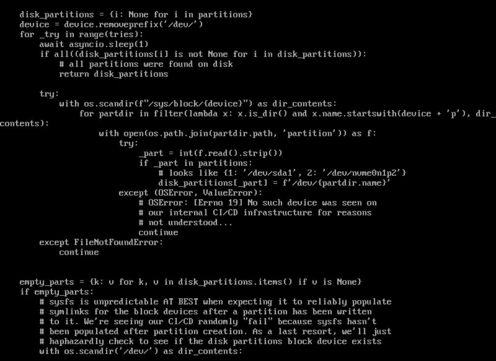 Fixed file in the TrueNAS installer